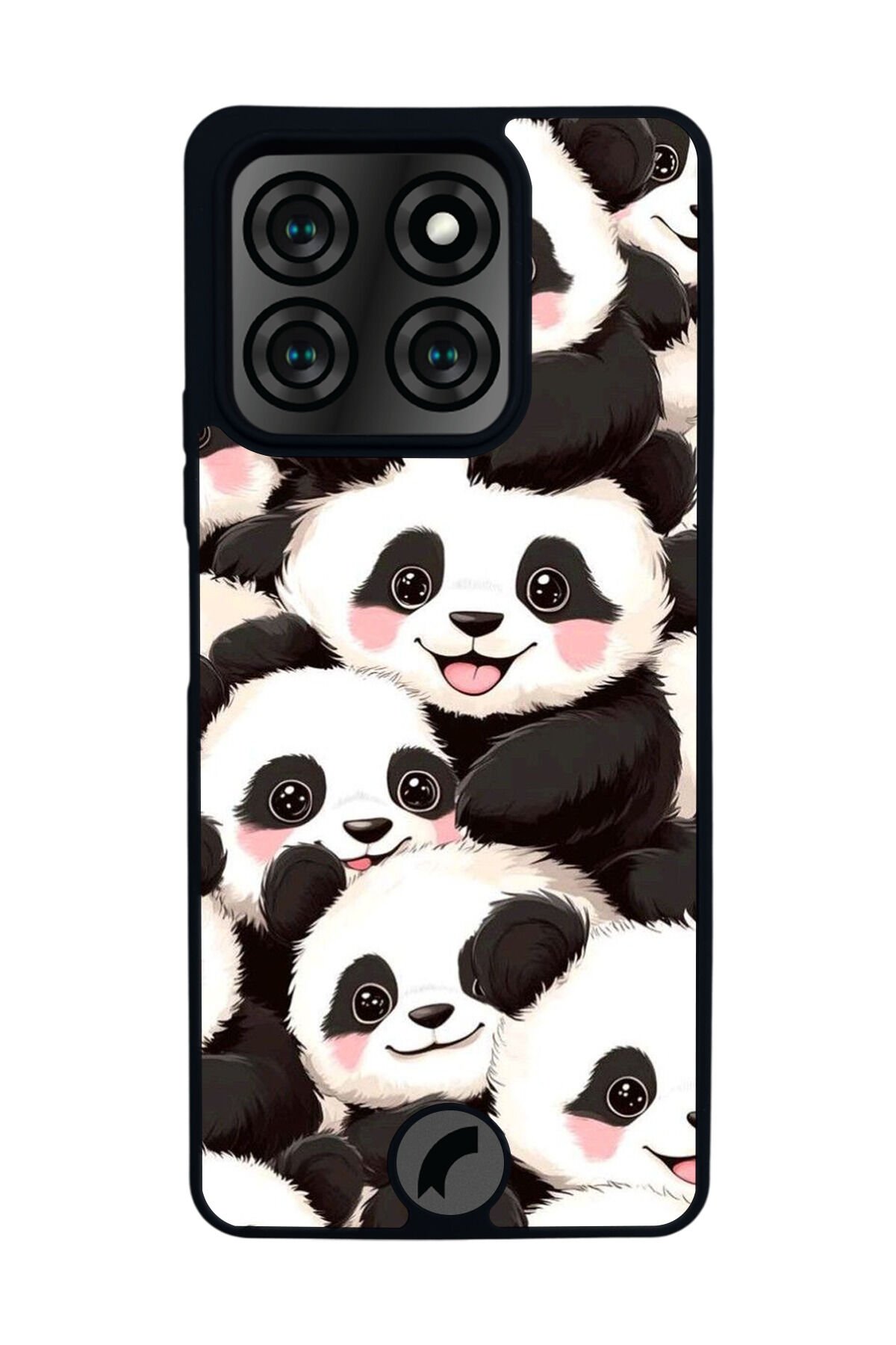 Reeder S71 Uyumlu Panda Tasarımlı Glossy Premium Kılıf