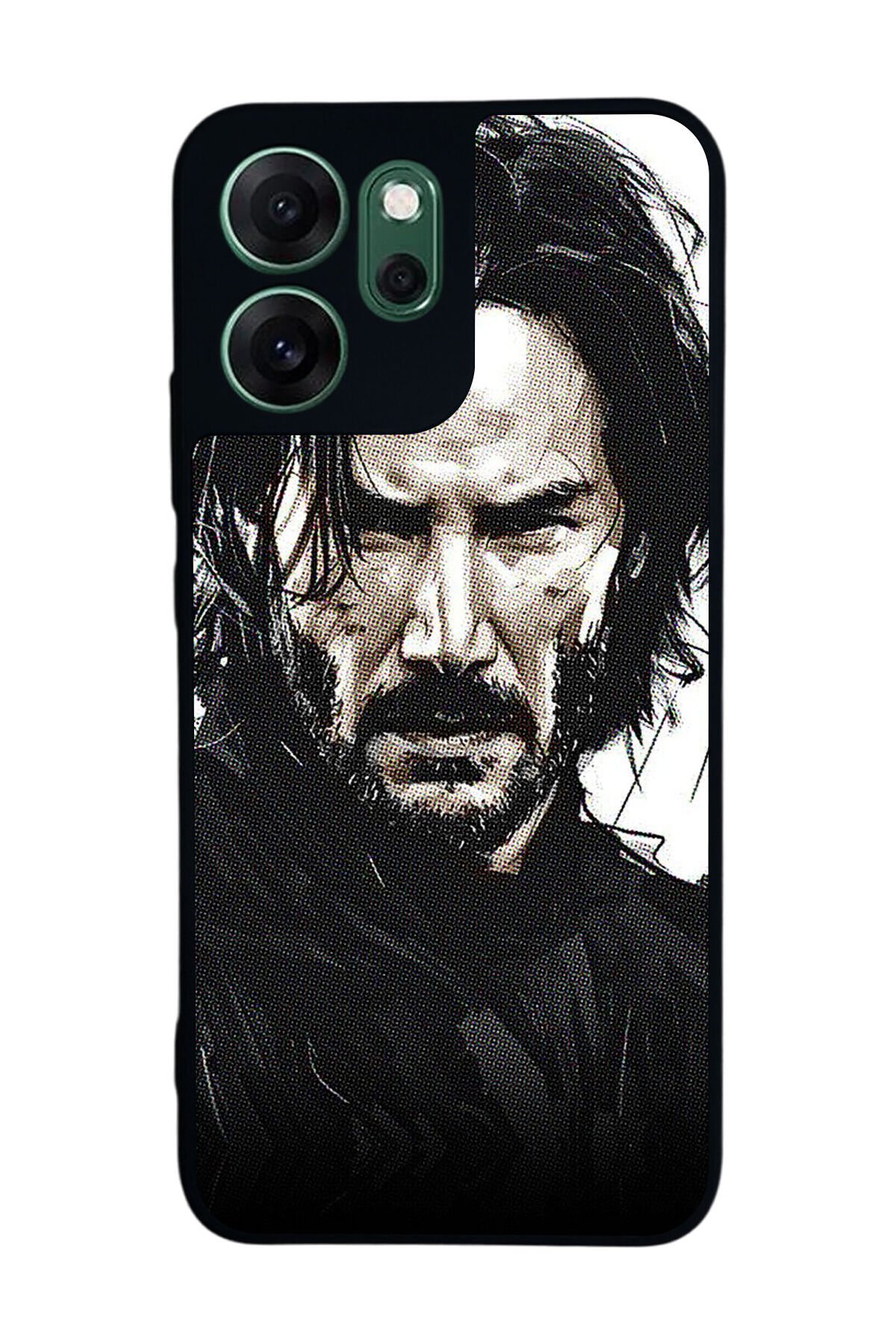 Oppo Reno 14F Uyumlu JohnWick Tasarımlı Glossy Premium Kılıf