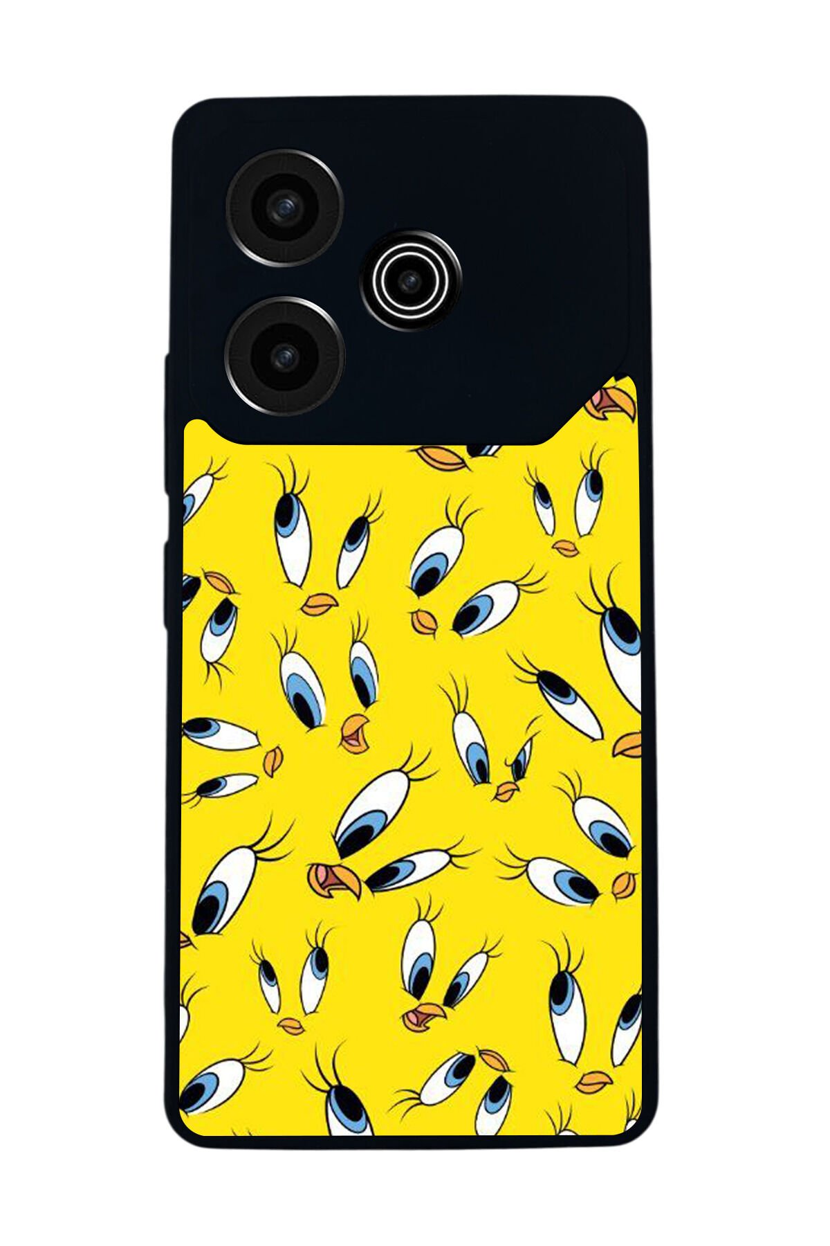 Tecno Pova 6 Uyumlu Tweety Tasarımlı Glossy Premium Kılıf