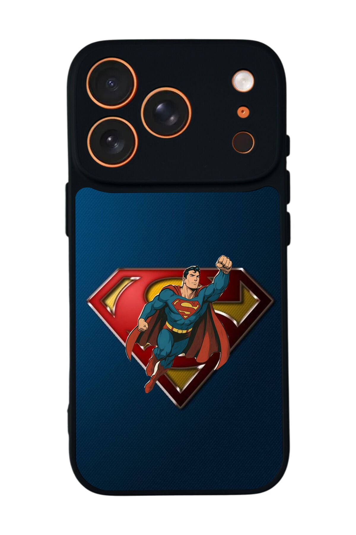 iPhone 17 Pro Max Uyumlu Superman Tasarımlı Glossy Premium Kılıf