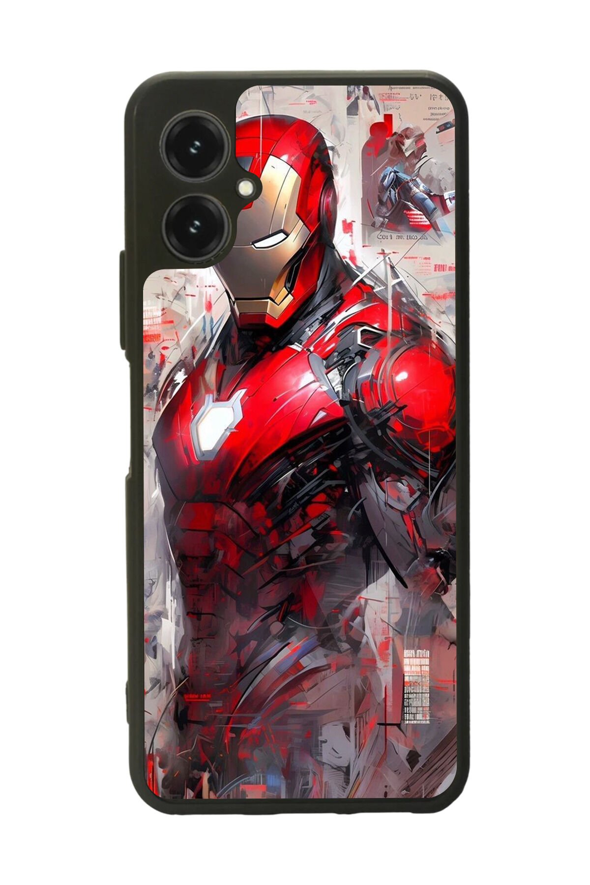Omix X5 Uyumlu Iron Man ( Demir Adam ) Tasarımlı Glossy Premium Kılıf