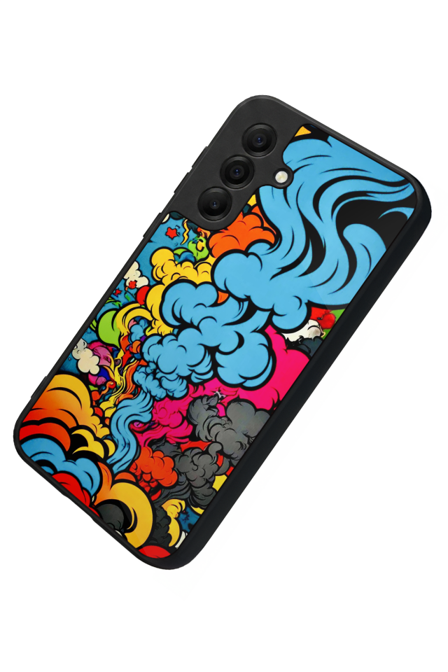 Samsung Galaxy A17 Uyumlu Abstract Tasarımlı Glossy Premium Kılıf