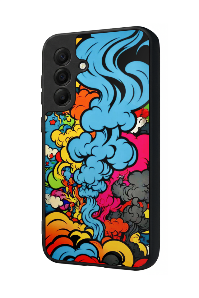 Samsung Galaxy A17 Uyumlu Abstract Tasarımlı Glossy Premium Kılıf