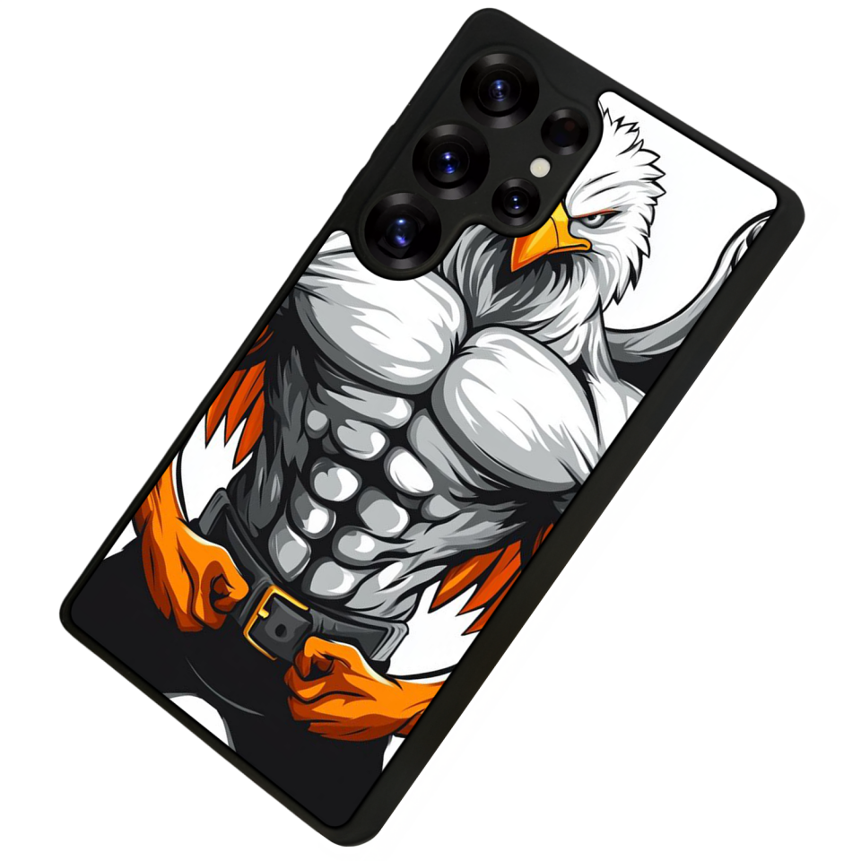 Samsung Galaxy S25 Ultra Uyumlu Besiktas Tasarımlı Glossy Premium Kılıf