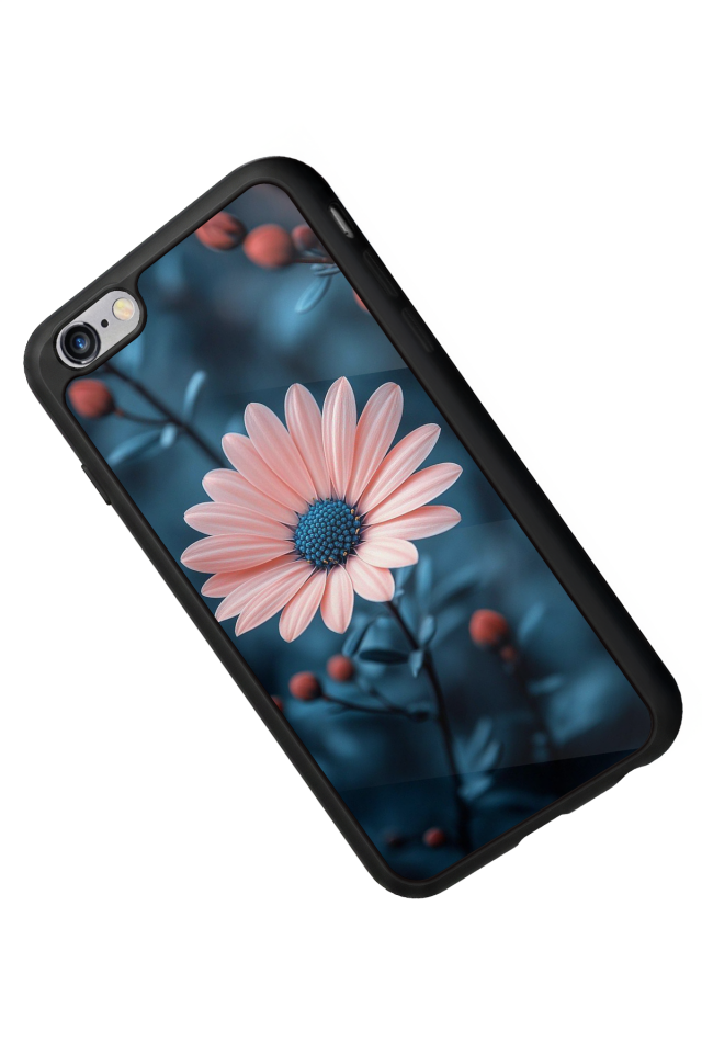 iPhone 6 Plus Uyumlu Cicek Tasarımlı Glossy Premium Kılıf
