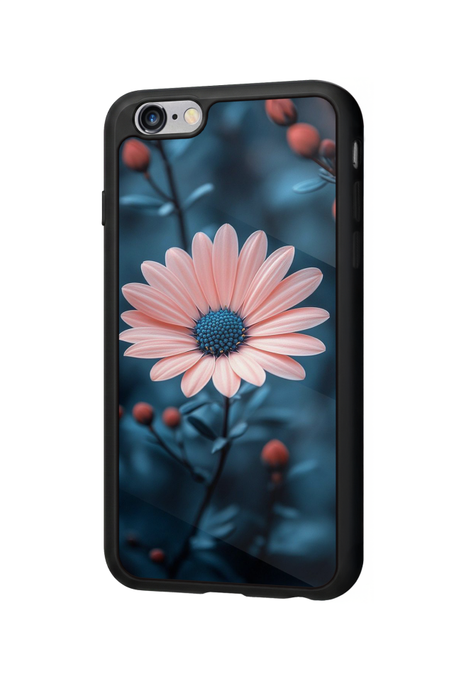 iPhone 6 Plus Uyumlu Cicek Tasarımlı Glossy Premium Kılıf