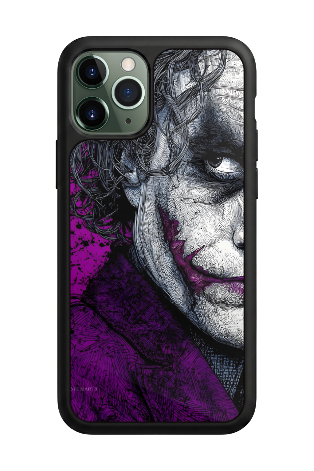 iPhone 11 Pro Uyumlu Joker Tasarımlı Glossy Premium Kılıf