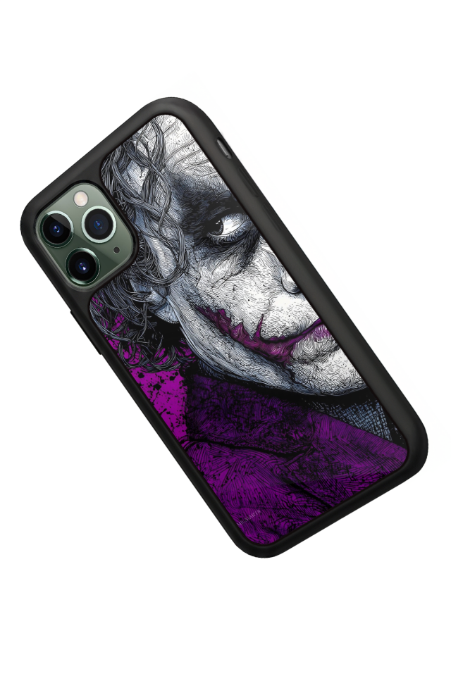 iPhone 11 Pro Uyumlu Joker Tasarımlı Glossy Premium Kılıf