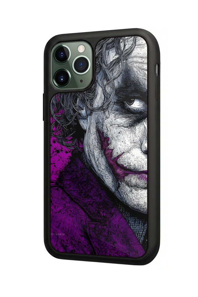iPhone 11 Pro Uyumlu Joker Tasarımlı Glossy Premium Kılıf