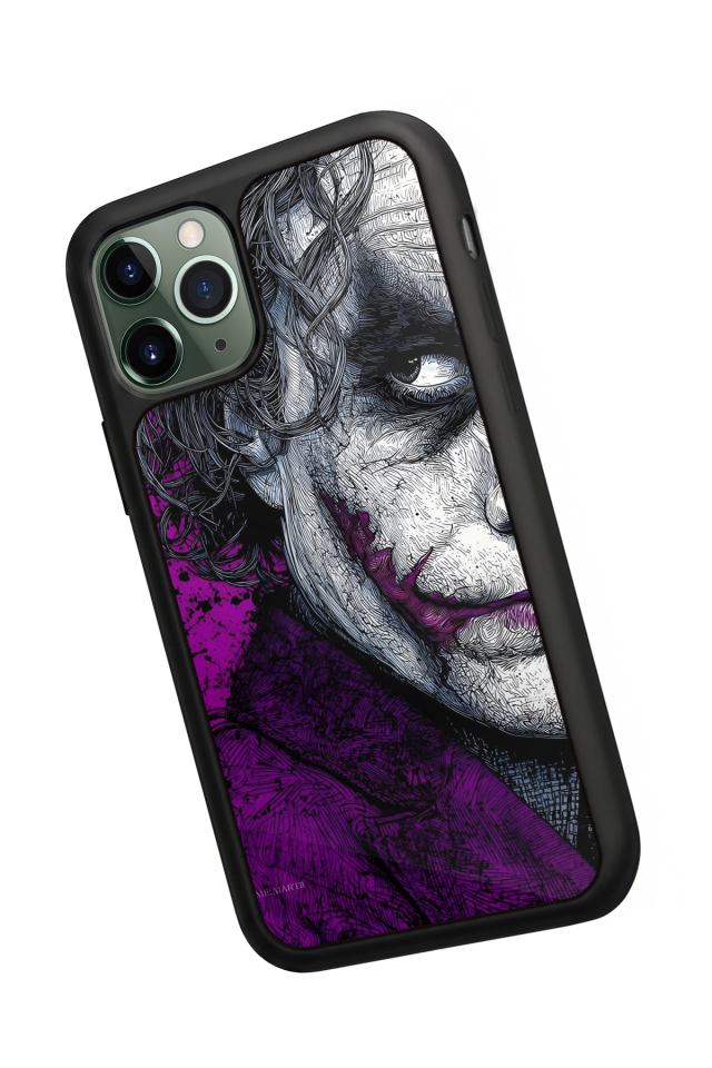 iPhone 11 Pro Uyumlu Joker Tasarımlı Glossy Premium Kılıf