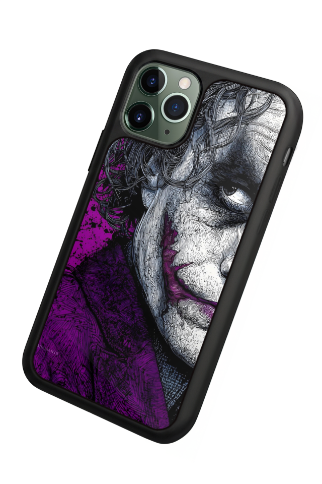 iPhone 11 Pro Uyumlu Joker Tasarımlı Glossy Premium Kılıf