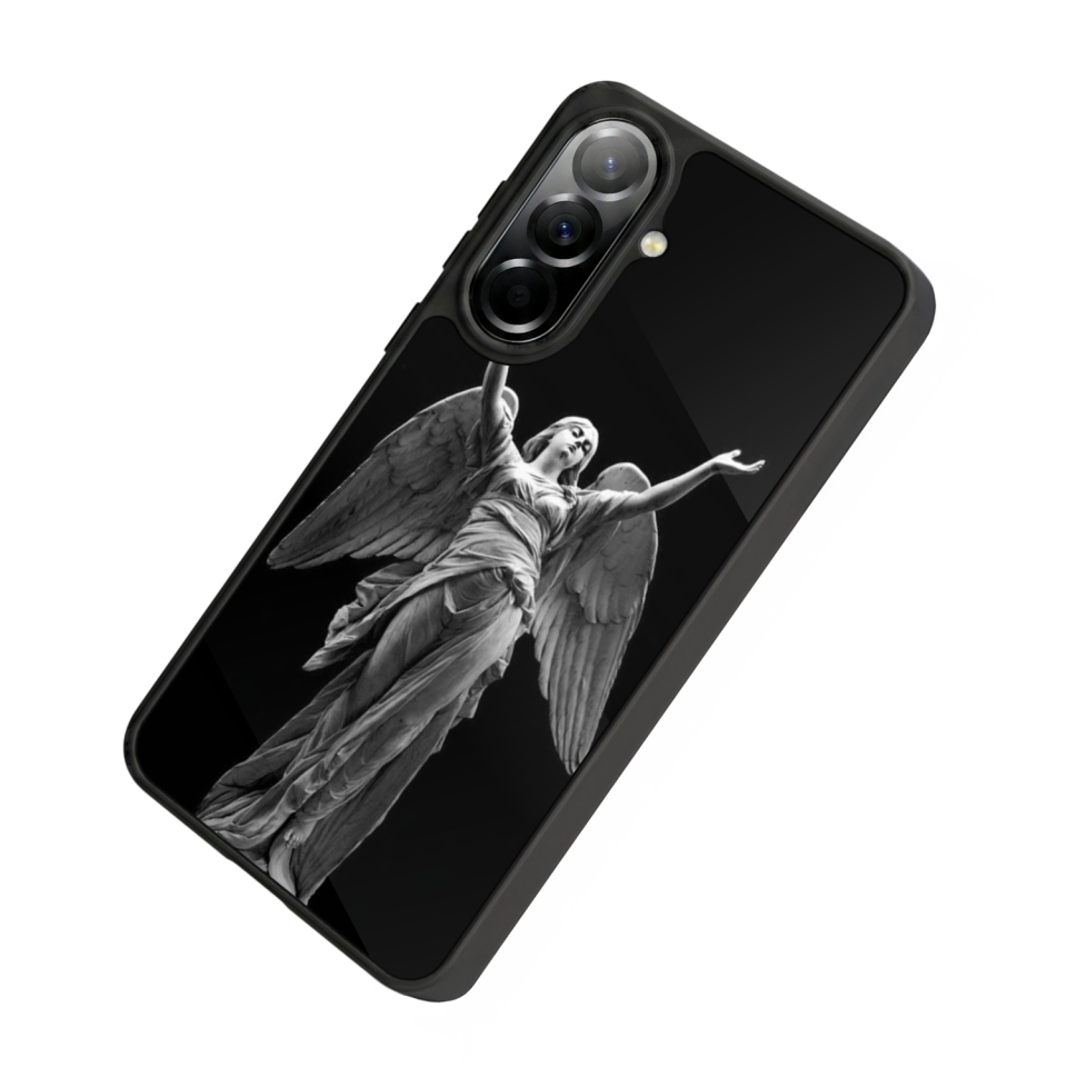 Samsung Galaxy A57 Uyumlu Melek Tasarımlı Glossy Premium Kılıf