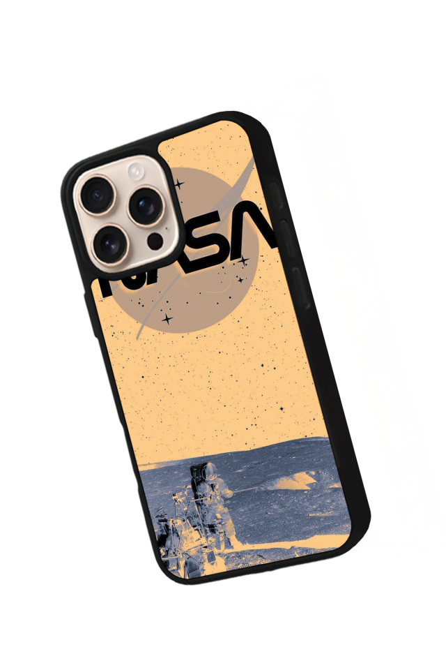 iPhone 14 Pro Uyumlu Nasa Tasarımlı Glossy Premium Kılıf