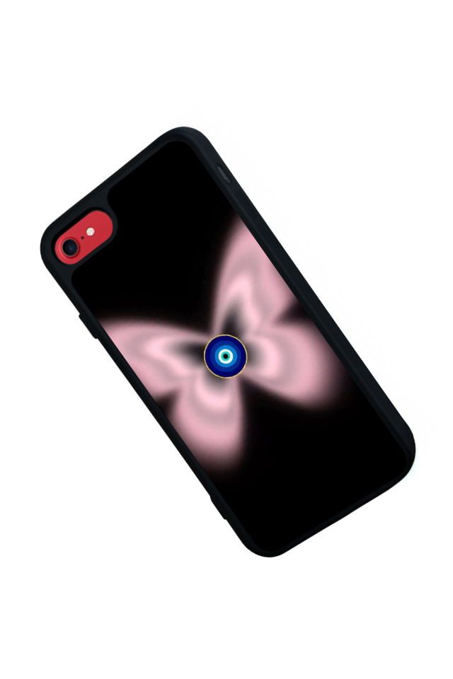 iPhone SE Uyumlu Nazar Tasarımlı Glossy Premium Kılıf