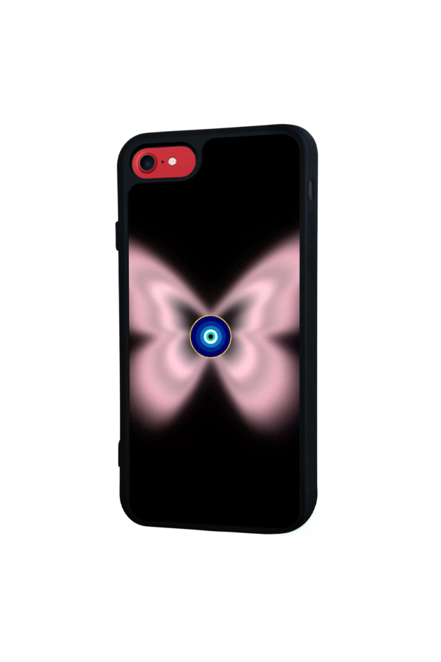 iPhone SE Uyumlu Nazar Tasarımlı Glossy Premium Kılıf