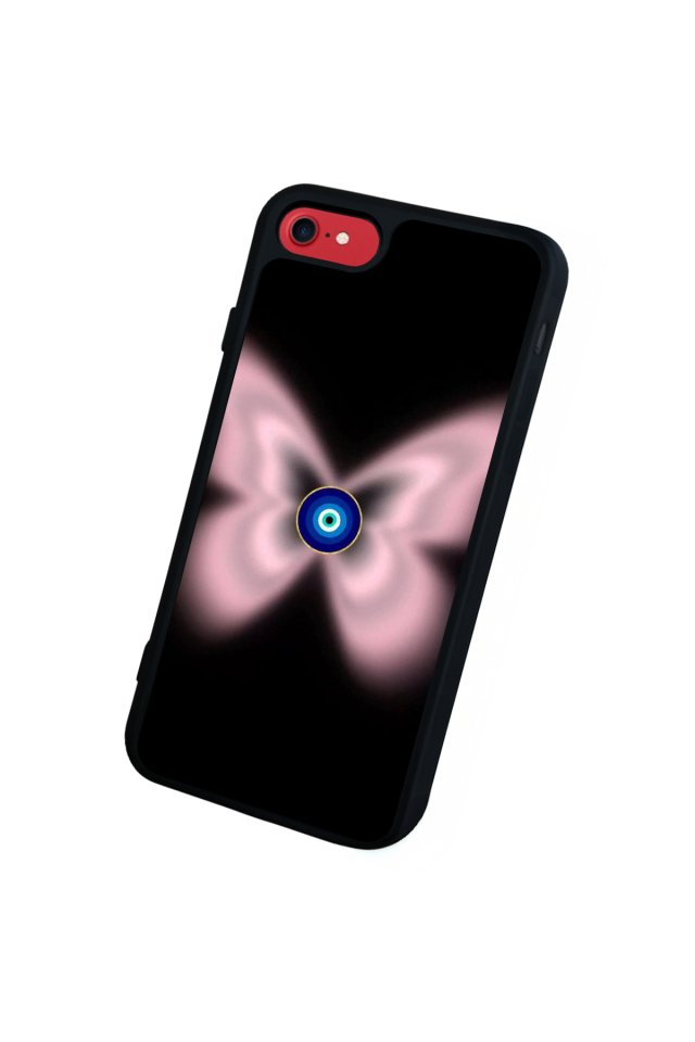 iPhone SE Uyumlu Nazar Tasarımlı Glossy Premium Kılıf