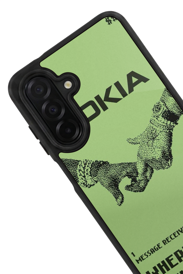 Samsung Galaxy A56 Uyumlu Nokia Tasarımlı Glossy Premium Kılıf