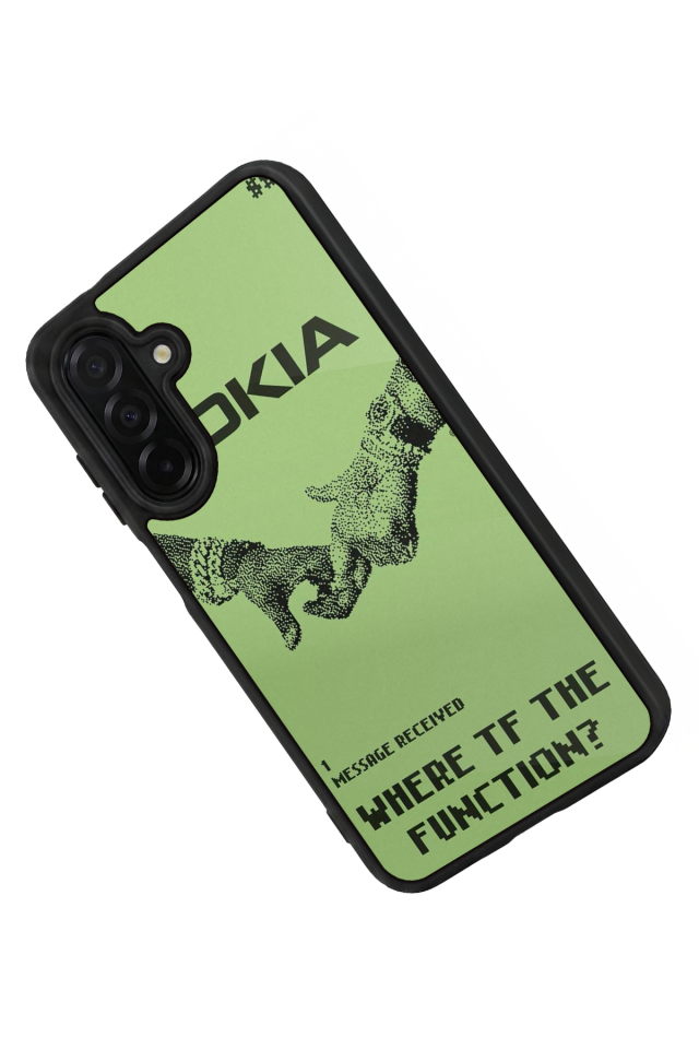 Samsung Galaxy A56 Uyumlu Nokia Tasarımlı Glossy Premium Kılıf