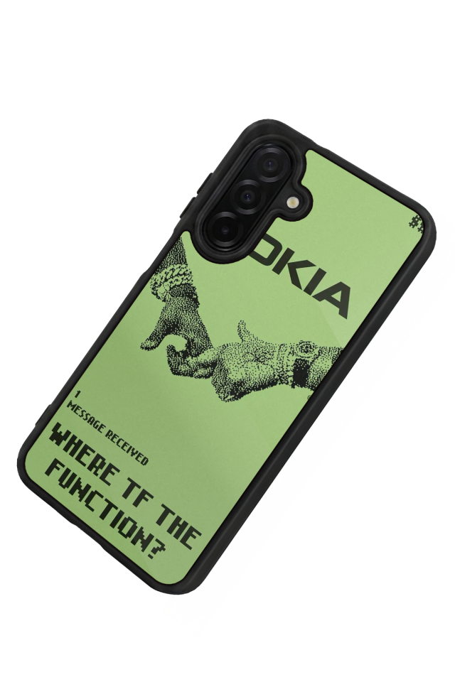 Samsung Galaxy A56 Uyumlu Nokia Tasarımlı Glossy Premium Kılıf