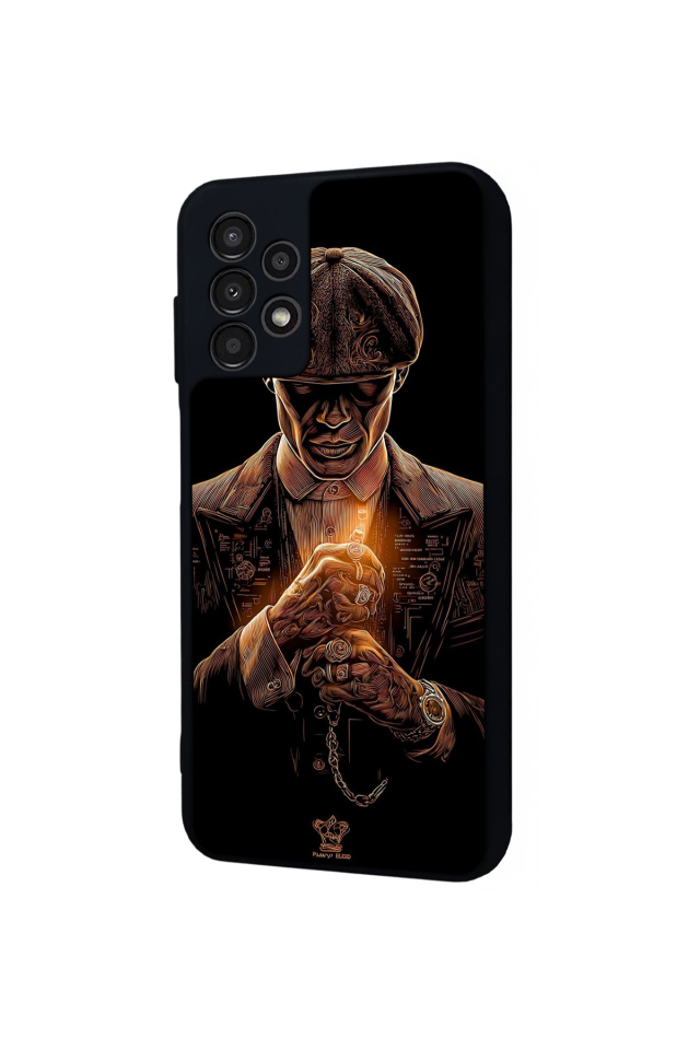 Samsung Galaxy A13 Uyumlu Peaky Blinders Tasarımlı Glossy Premium Kılıf