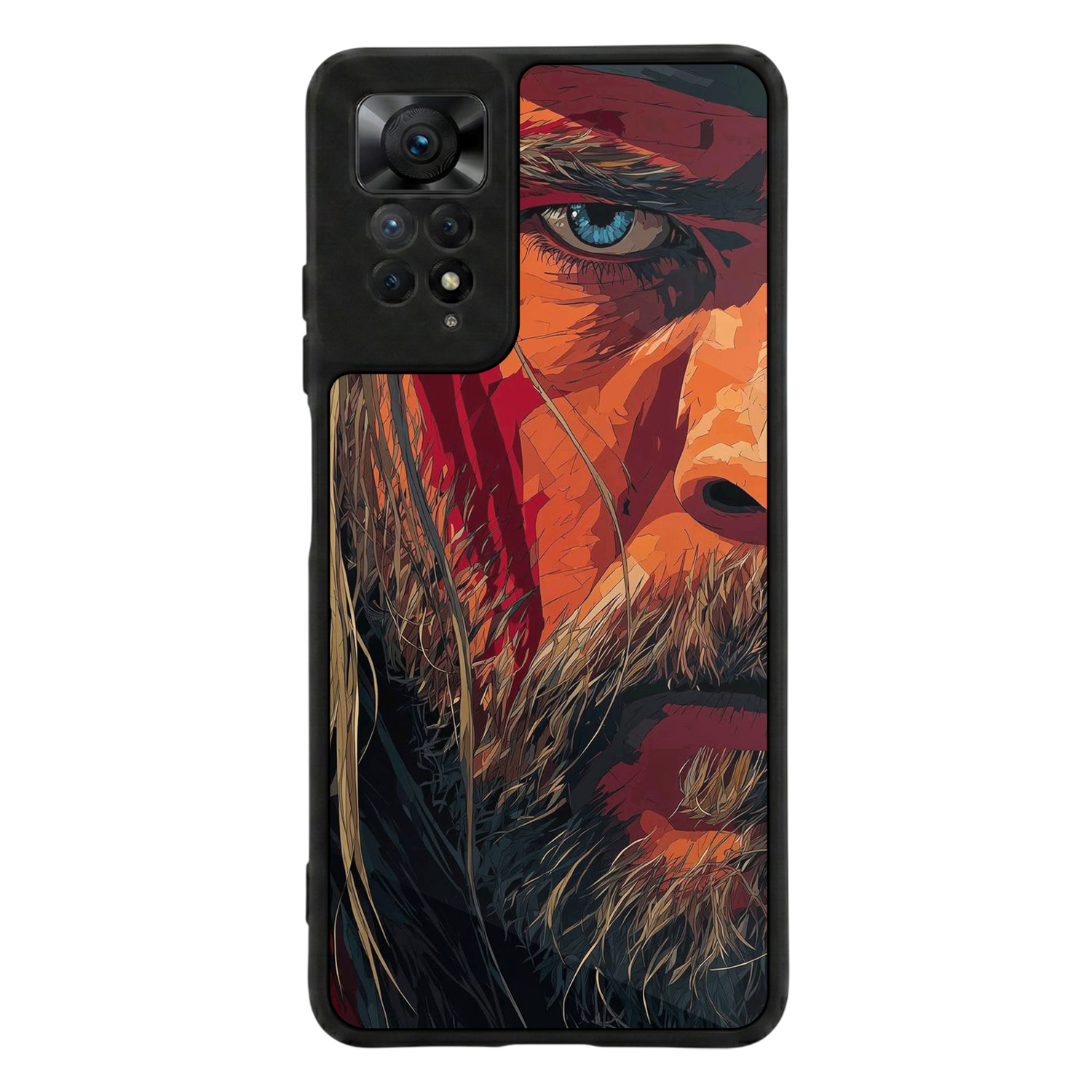 Xiaomi Redmi Note 12 Pro Uyumlu Thor Tasarımlı Glossy Premium Kılıf