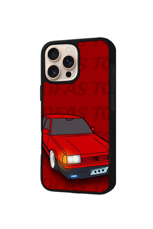 iPhone 16 Pro Uyumlu Tofas Tasarımlı Glossy Premium Kılıf