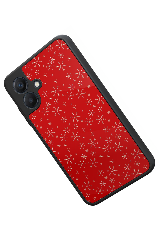 Samsung Galaxy A07 Uyumlu Yilbasi Christmas Tasarımlı Glossy Premium Kılıf