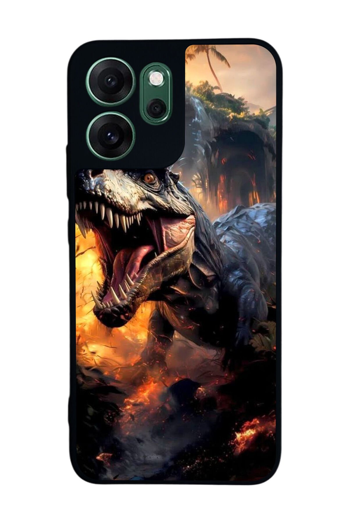 Oppo Reno 14F Uyumlu T-ReOppo Oppo Reno 14F Tasarımlı Glossy Premium Kılıf