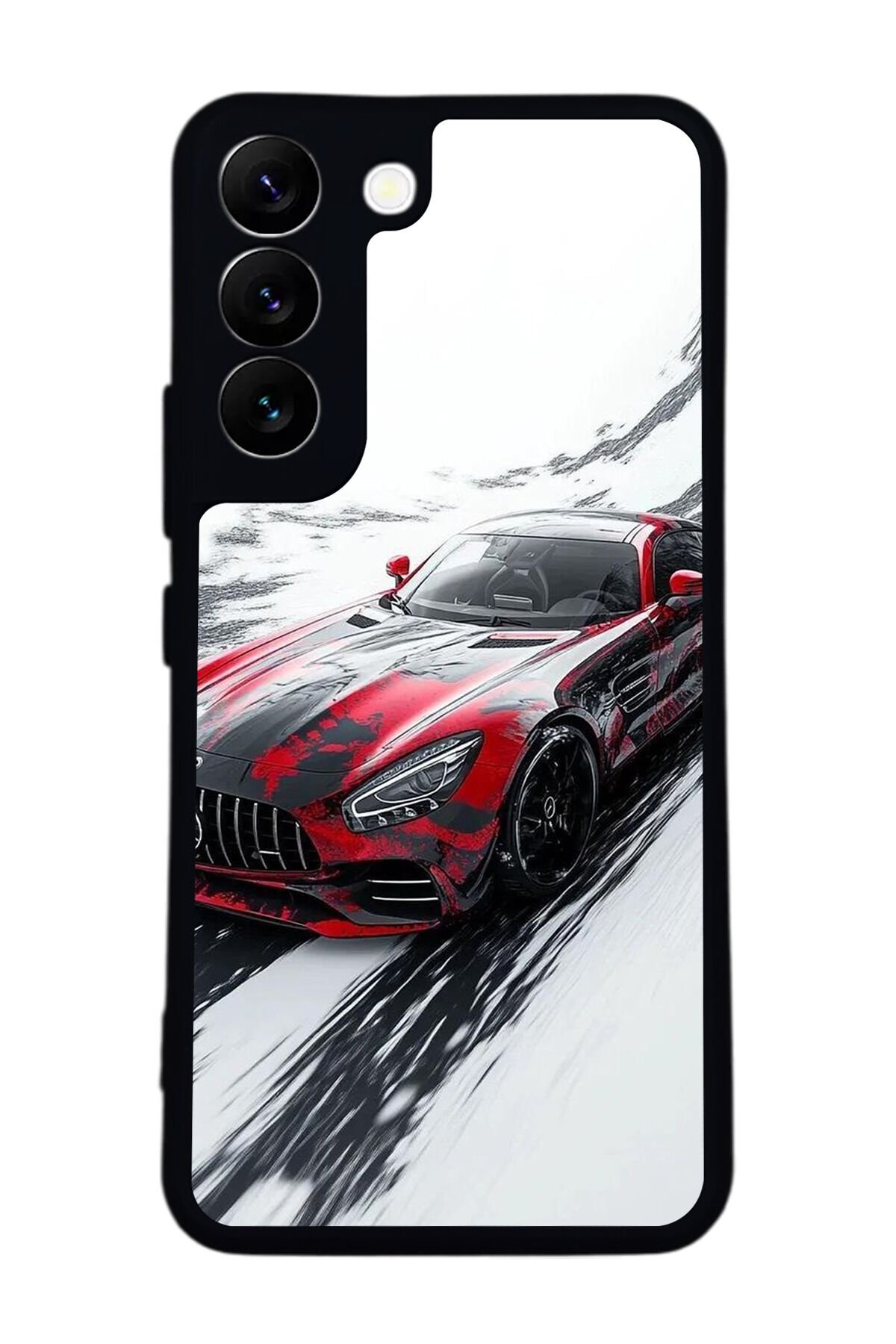 Samsung Galaxy S22 Uyumlu Mercedes Tasarımlı Glossy Premium Kılıf