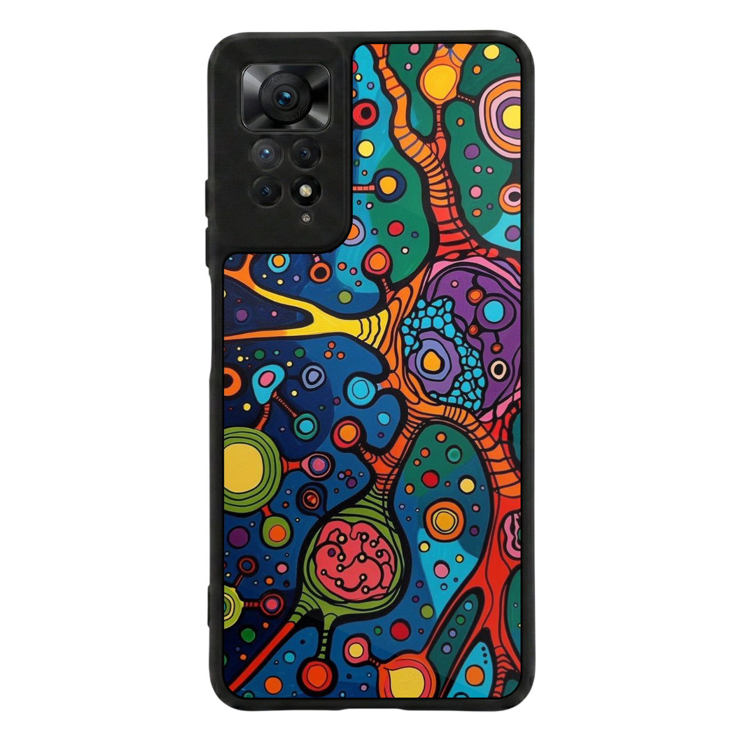 Xiaomi Redmi Note 11 Pro Uyumlu Floral Tasarımlı Glossy Premium Kılıf