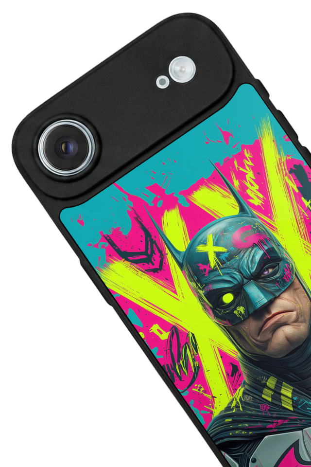 iPhone 17 Air Uyumlu Batman Tasarımlı Glossy Premium Kılıf