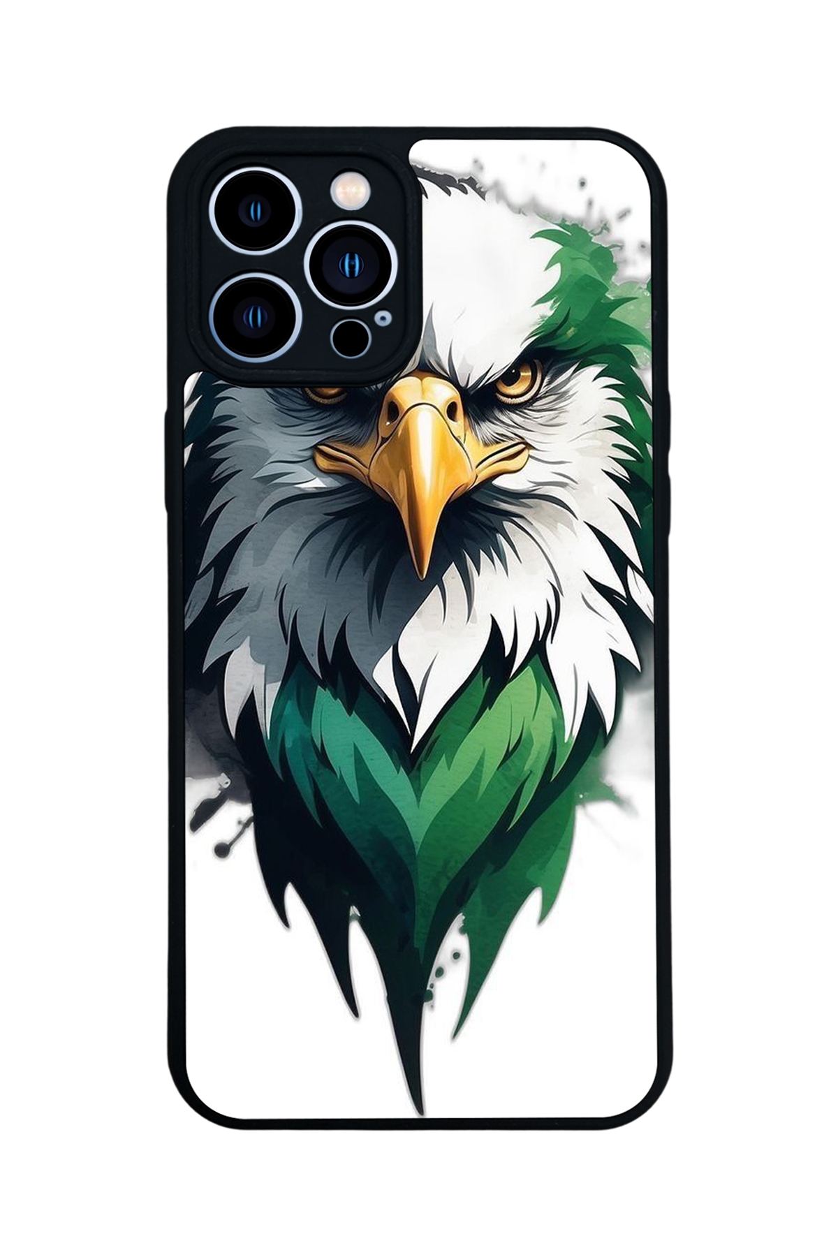 iPhone 12 Pro Max Uyumlu Besiktas Tasarımlı Glossy Premium Kılıf