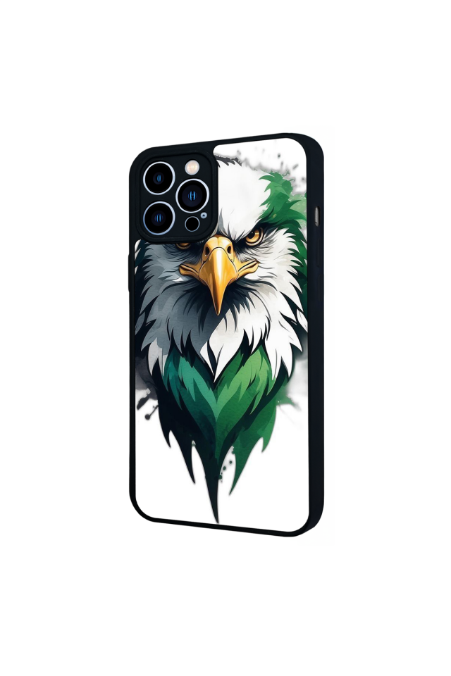 iPhone 12 Pro Max Uyumlu Besiktas Tasarımlı Glossy Premium Kılıf
