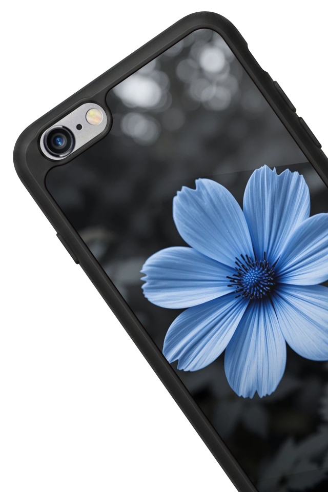 iPhone 6 Plus Uyumlu Cicek Tasarımlı Glossy Premium Kılıf