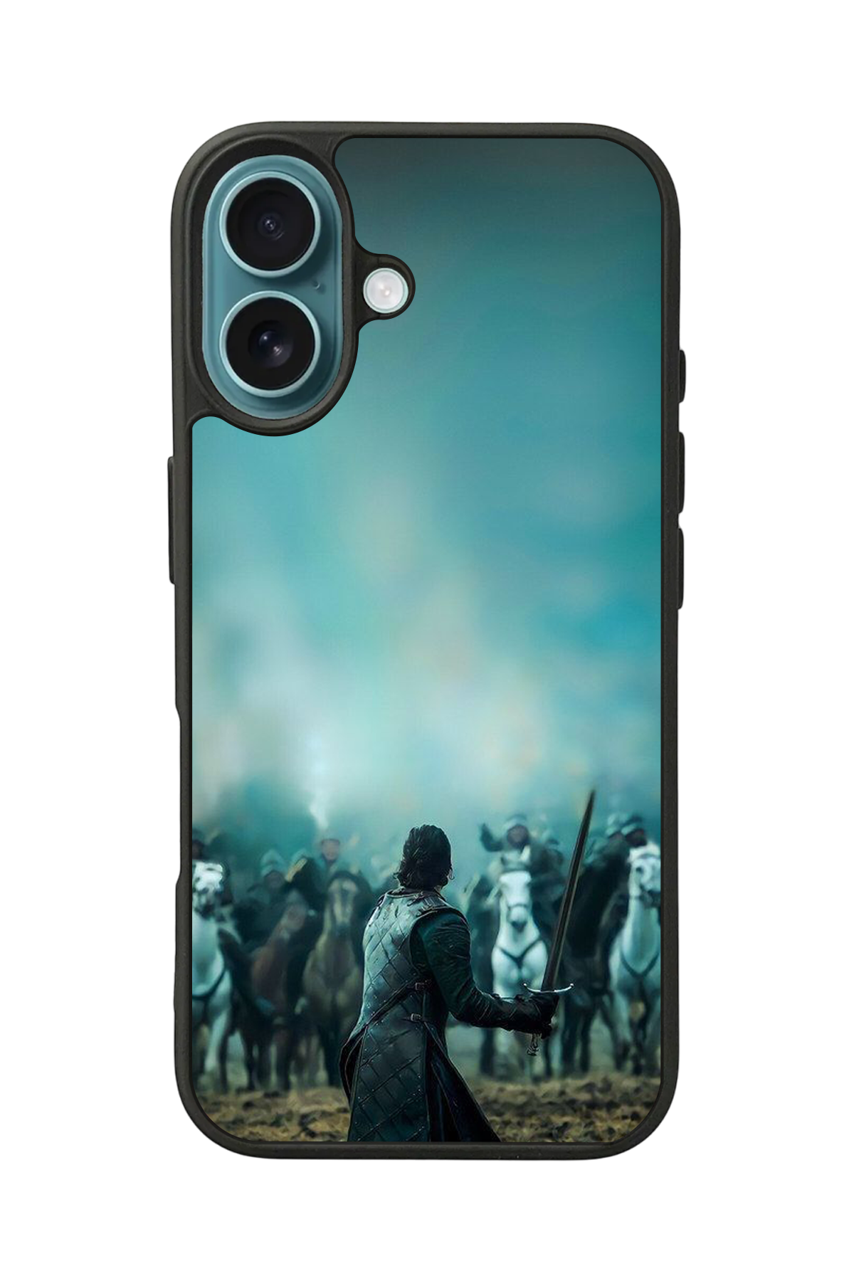 iPhone 16 Plus Uyumlu GameOfThrones Tasarımlı Glossy Premium Kılıf