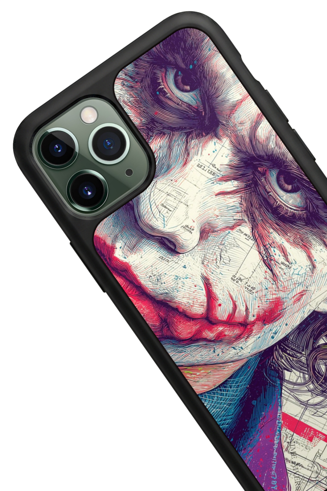 iPhone 11 Pro Uyumlu Joker Tasarımlı Glossy Premium Kılıf