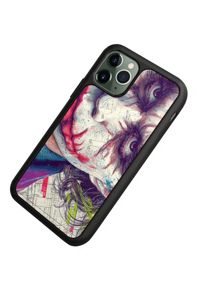 iPhone 11 Pro Uyumlu Joker Tasarımlı Glossy Premium Kılıf