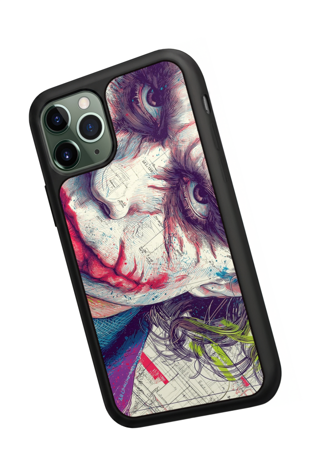 iPhone 11 Pro Uyumlu Joker Tasarımlı Glossy Premium Kılıf