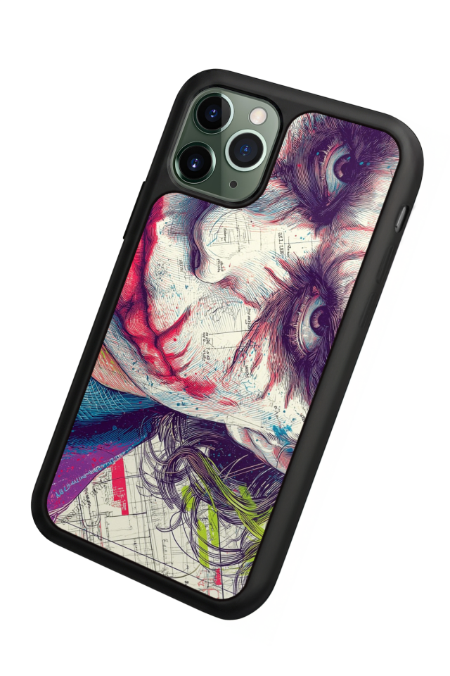 iPhone 11 Pro Uyumlu Joker Tasarımlı Glossy Premium Kılıf