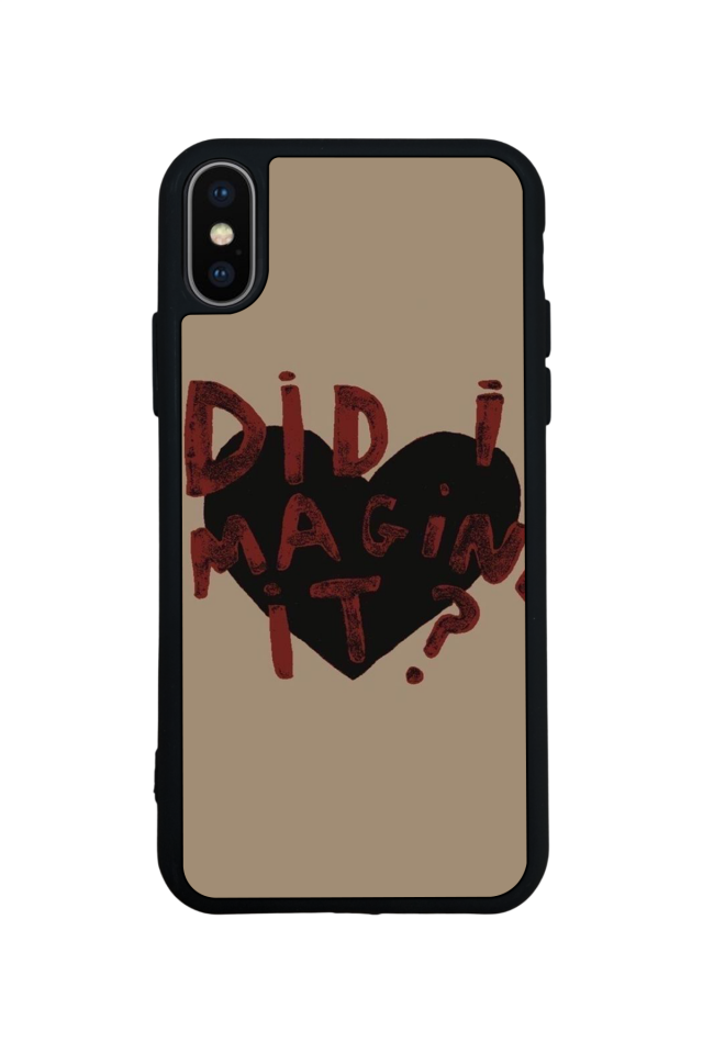 iPhone XS Max Uyumlu Kalp Love Tasarımlı Glossy Premium Kılıf