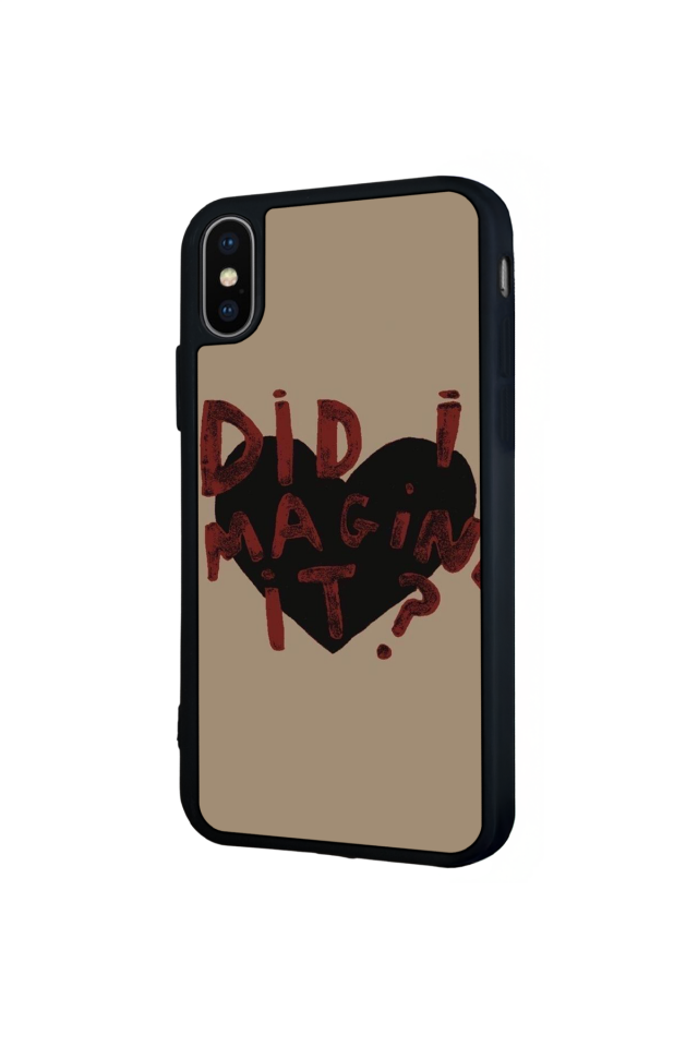 iPhone XS Max Uyumlu Kalp Love Tasarımlı Glossy Premium Kılıf