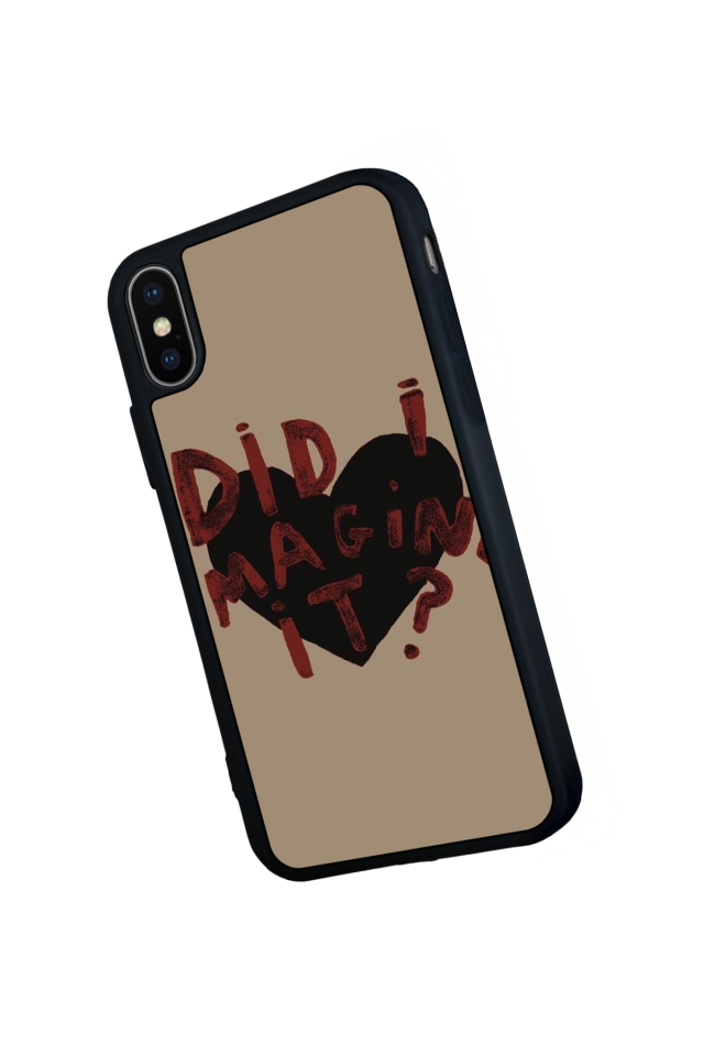 iPhone XS Max Uyumlu Kalp Love Tasarımlı Glossy Premium Kılıf