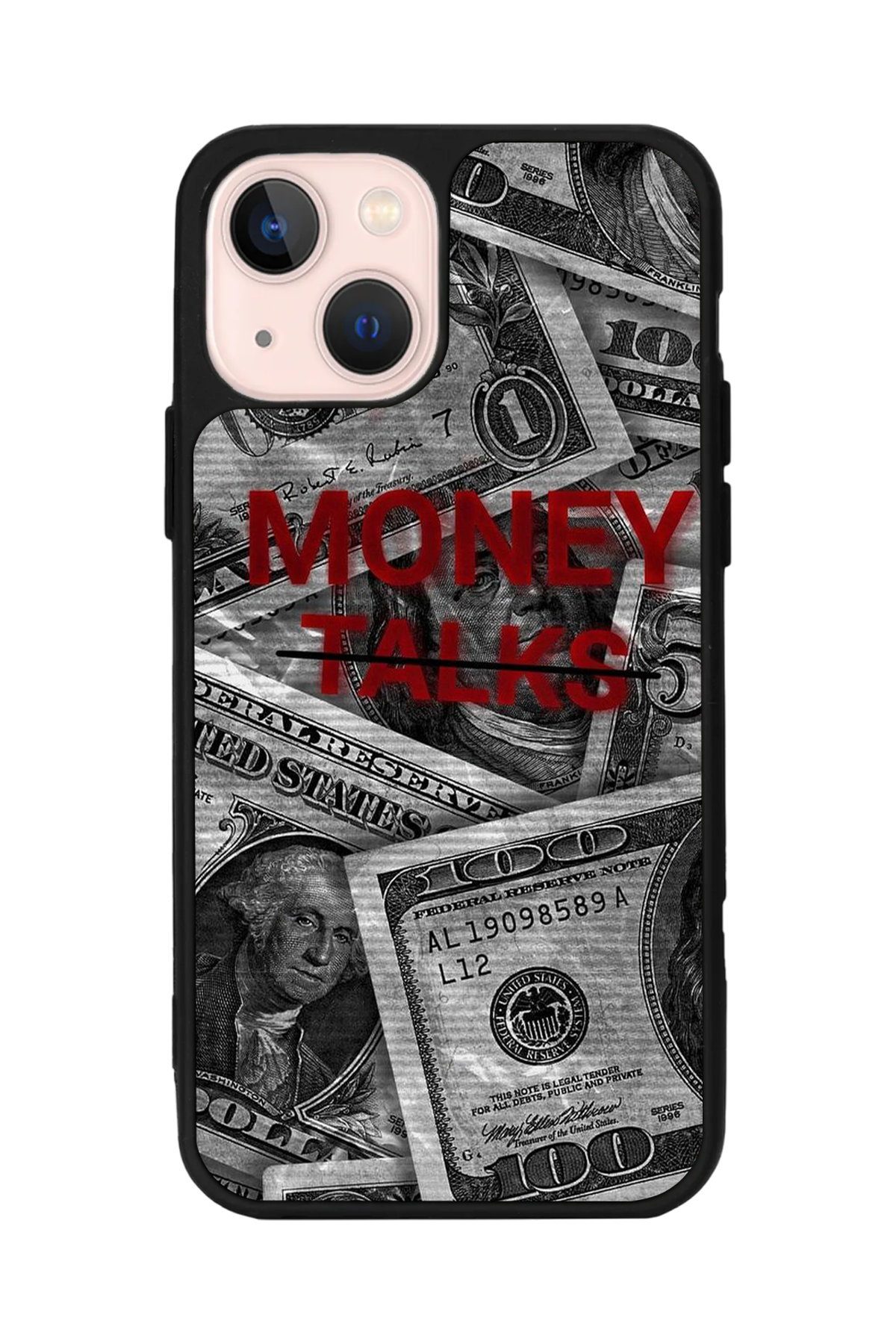 iPhone 14 Plus Uyumlu Money Para Tasarımlı Glossy Premium Kılıf