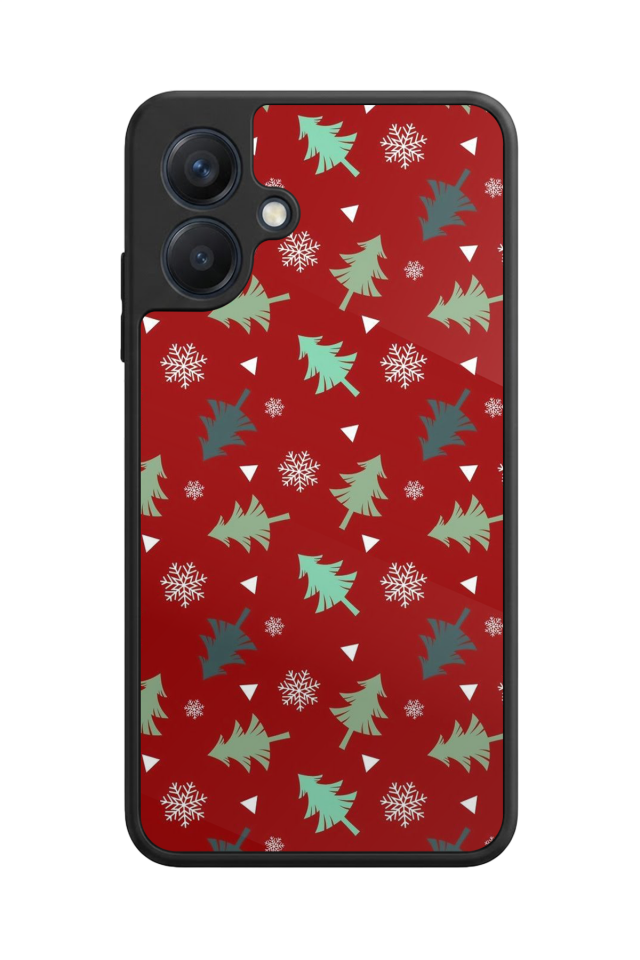 Samsung Galaxy A07 Uyumlu Yilbasi Christmas Tasarımlı Glossy Premium Kılıf