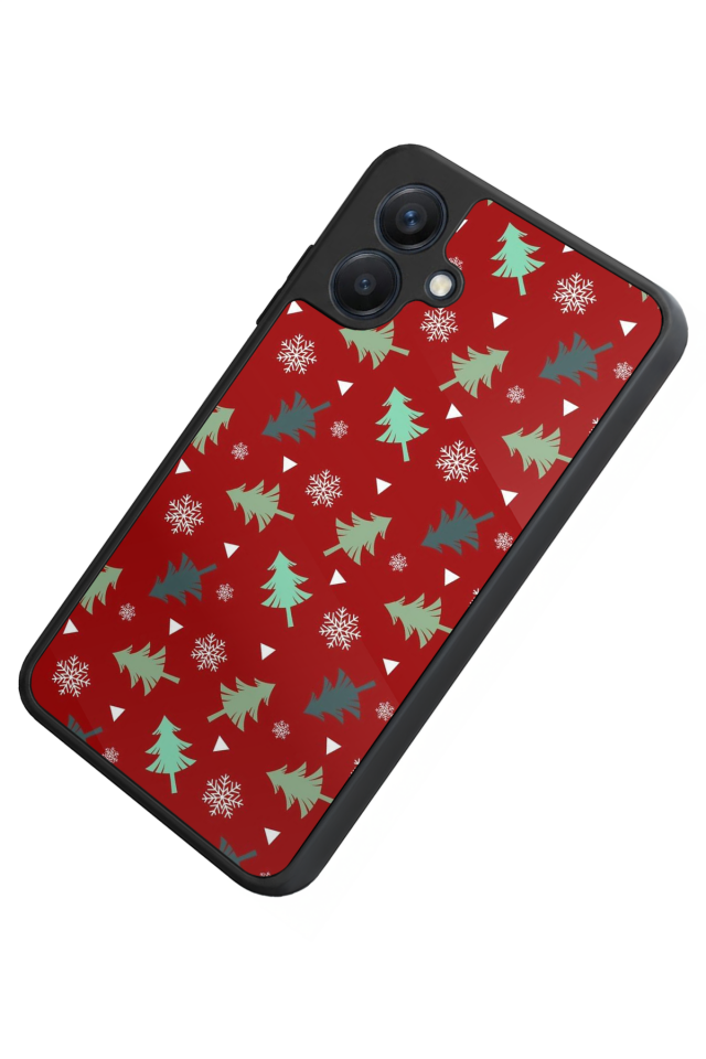 Samsung Galaxy A07 Uyumlu Yilbasi Christmas Tasarımlı Glossy Premium Kılıf
