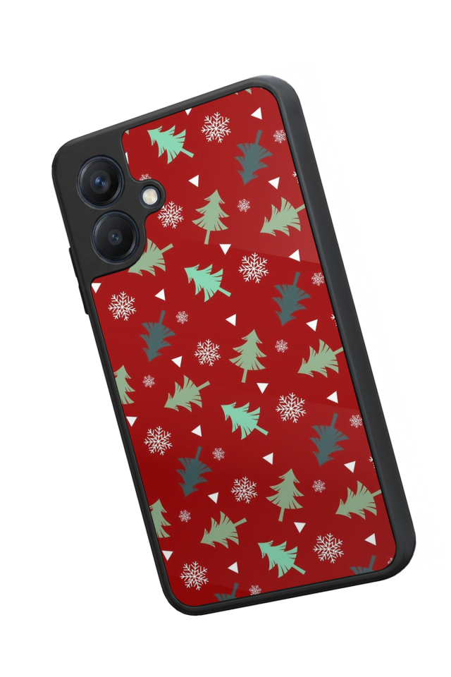 Samsung Galaxy A07 Uyumlu Yilbasi Christmas Tasarımlı Glossy Premium Kılıf