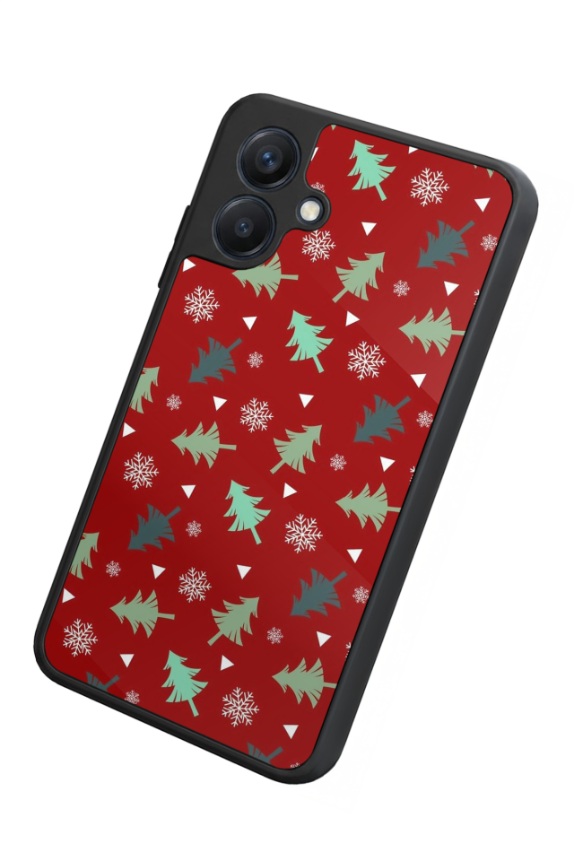 Samsung Galaxy A07 Uyumlu Yilbasi Christmas Tasarımlı Glossy Premium Kılıf