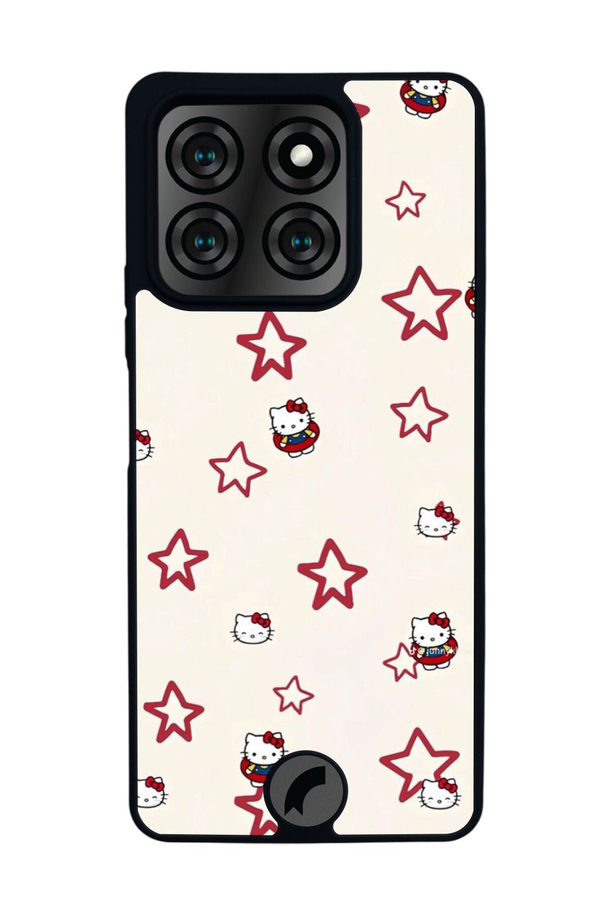 Reeder S71 Uyumlu HelloKitty Tasarımlı Glossy Premium Kılıf