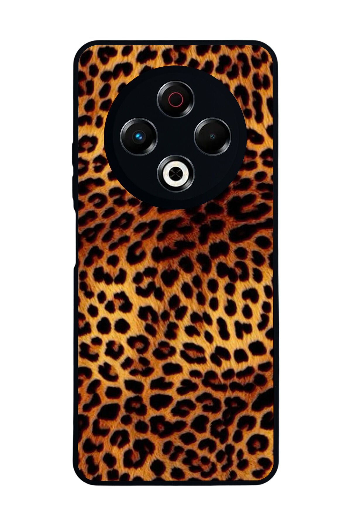 Tecno Spark 30 Uyumlu Leopar Tasarımlı Glossy Premium Kılıf