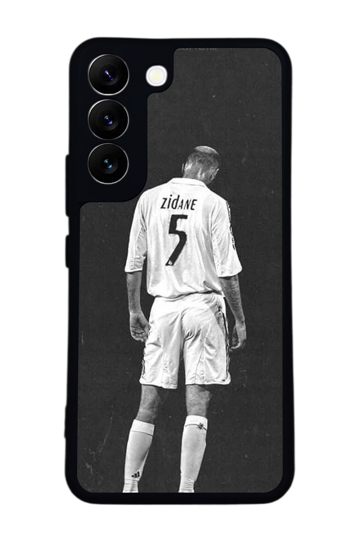 Samsung Galaxy S22 Uyumlu Zidane Tasarımlı Glossy Premium Kılıf